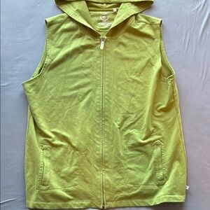 Green Zip-Up Vest